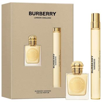 burberry perfume mini set|burberry goddess perfume gift set.